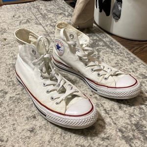 white high top chucks